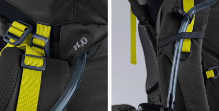 Рюкзак туристический Naturehike 55 л, черный