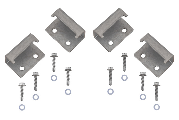 Крышка кузова РИФ для Dodge Ram 2019, трёхсекционная 2000х1813/1740 мм, алюминиевая, черная (6,5 ft)