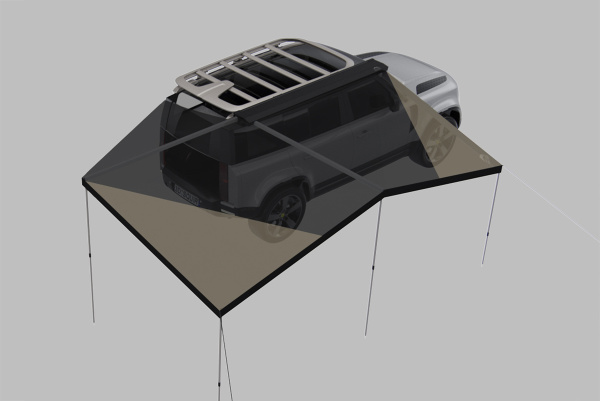 3 Маркиза автомобильная Wild Land веерная 2,4х2,2 м (правая) 3 Маркиза автомобильная Wild Land веерная 2,4х2,2 м (правая)