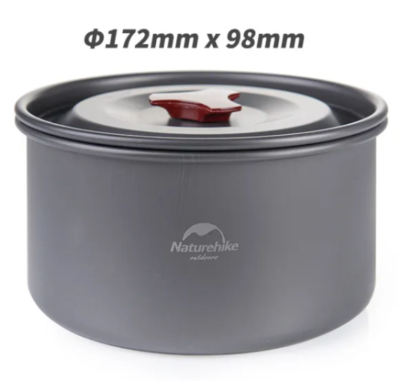 2 Набор посуды Naturehike туристический 3 в1 (3 миски+половник)