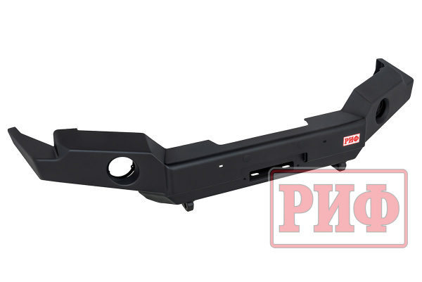 Бампер РИФ силовой передний для ГАЗ Соболь NN 4x4 под штатные фары, стандарт
