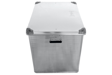 Ящик алюминиевый РИФ с замком 782х585х622 мм (ДхШхВ)