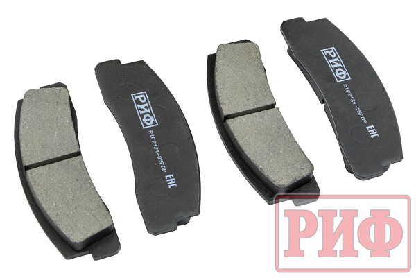 Колодки тормозные передние РИФ ВАЗ НИВА (2121-3501090)