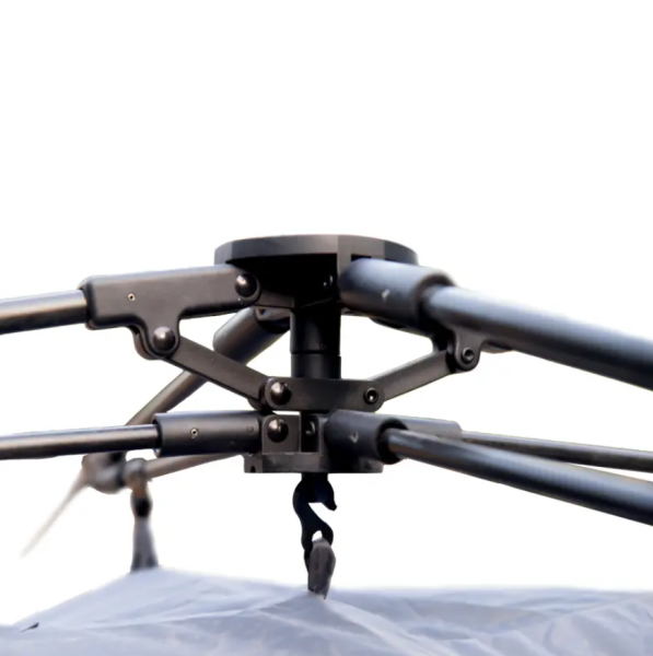 Палатка Wild Land душ-туалет, быстросборная, алюминиевый каркас, серо-зеленая