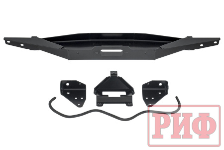 Площадка РИФ под лебёдки EWX4500USR и EWV6000S в штатный бампер Lada Niva Travel