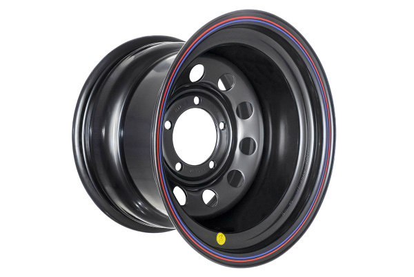 Диск УАЗ крашеный черный 5x139,7 10xR15 d110 Диск УАЗ крашеный черный 5x139,7 10xR15 d110