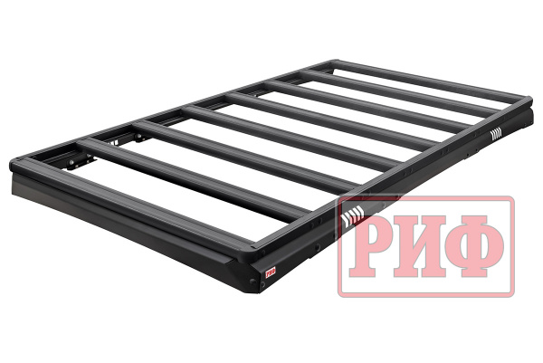 Багажник экспедиционный (платформа) алюминиевый РИФ 1200x2080 мм для Toyota Land Cruiser 200 (с крепежом)