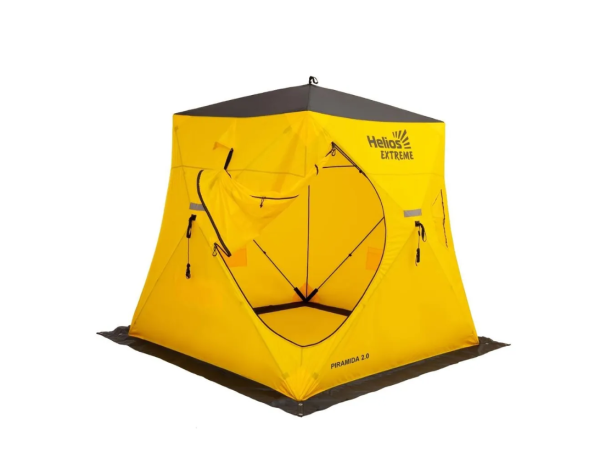 Палатка зимняя HELIOS PIRAMIDA EXTREME 2.0 (широкий вход)