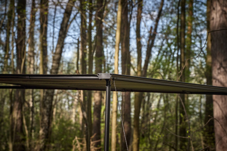 Маркиза автомобильная РИФ 2,5х2,5 м, черная