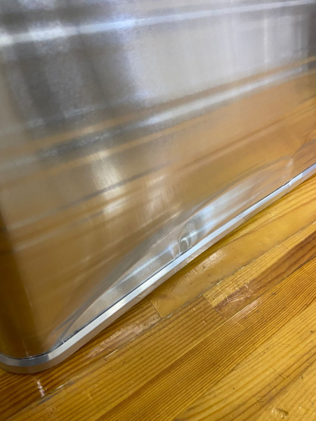 2 Ящик алюминиевый РИФ усиленный с замком 782х385х379 мм (ДхШхВ) (уценка)