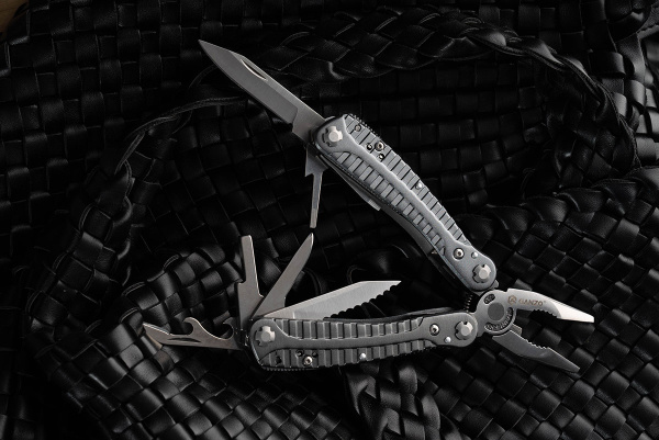 Мультитул Ganzo G105, 22 предмета, цв.серый