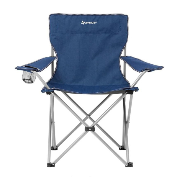 1 Кресло NISUS складное синие 100 кг.
