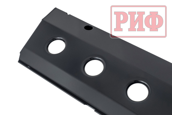 Бампер передний силовой/защита штатного бампера РИФ Renault Duster 2021+ с защитой радиатора