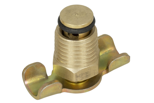 Кран сливной 1/4" (папа)