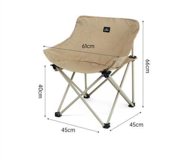 Кресло туристическое Naturehike Stellaluna T01 складное, 45х45х66 см, до 110 кг, зеленое