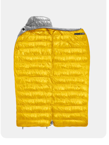 1 Мешок спальный Naturehike Ultralight CW400 M, 210х75 см, (правый) (ТК: +5C), серый