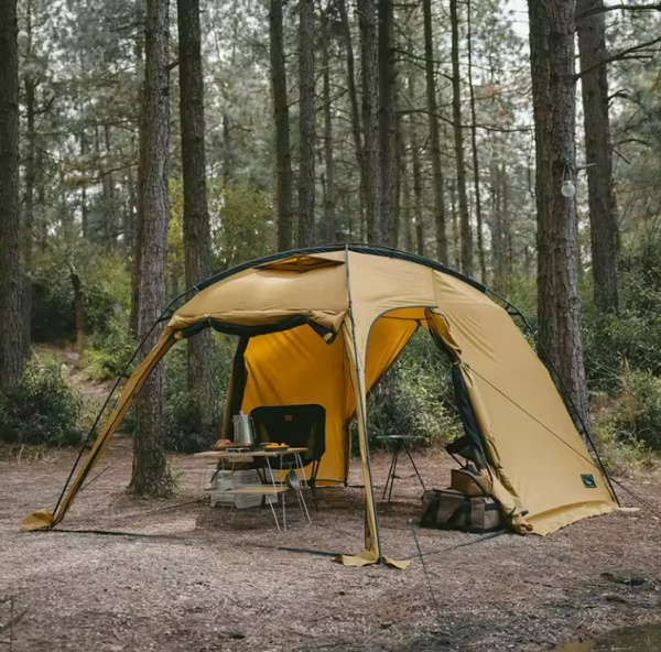 Палатка Naturehike Dune 7.6, 2-местная, коричневая