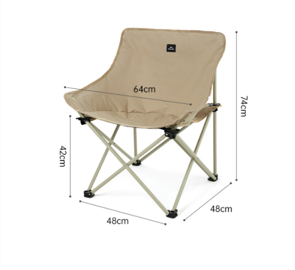 Кресло туристическое Naturehike Stellaluna T01 складное, 48х48х74 см, до 110 кг, зеленое