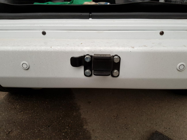 Калитка РИФ в штатный задний бампер УАЗ Патриот 2015+