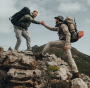 Рюкзак туристический Naturehike 70 л, коричневый