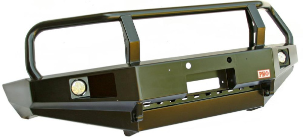 Бампер РИФ передний MAZDA BT50 с доп. фарами