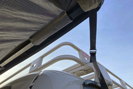 Маркиза автомобильная РИФ безопорная, веерная 2,3х2 м (левая)