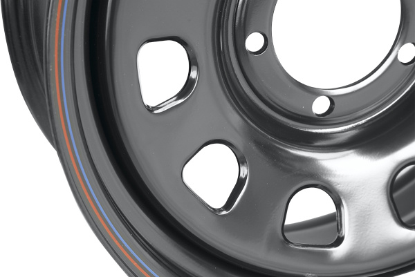 Диск усиленный для ГАЗ Соболь, УАЗ, Dodge Ram 1500 стальной черный 5x139,7 8xR18 d110 ET+15