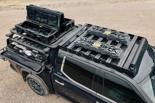 Силовой каркас-кунг Baja Racing (тип Т) с 2-мя малыми рыбацкими ящиками Mitsubishi L200, Isuzu D-MAX, Nissan Navara