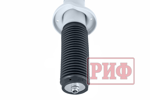 Амортизатор усиленный РИФ передний газовый Mitsubishi Pajero III/IV 2000+ штатный и лифт 0-40 мм