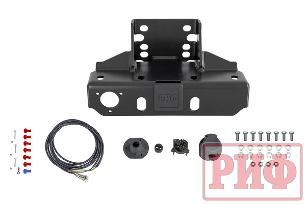 Фаркоп РИФ для задних бамперов РИФ нового образца для УАЗ Хантер (без шара и переходника)