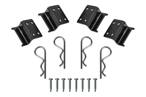 Крышка кузова ISUZU D-MAX 2013+, трёхсекционная, алюминиевая, черная