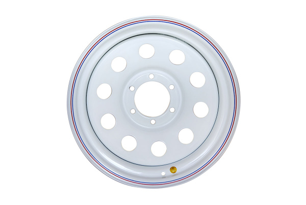 Диск усиленный стальной белый 6x139,7 8xR17 d110 ET-25