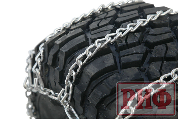 Цепи противоскольжения РИФ 4х4 "лесенка" 25 мм, 285/75R18, 295/65/R18, 33x12.5R20 (к-т 2 шт.)