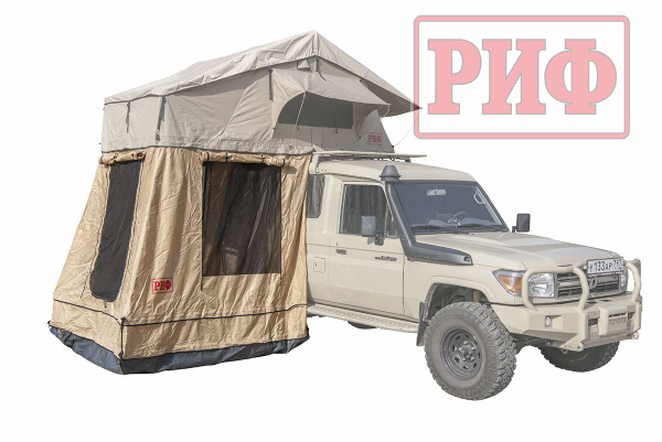 Тамбур к палатке РИФ Soft RT02-140, тент песочный