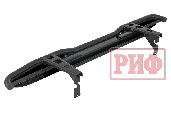 Пороги РИФ силовые Toyota Land Cruiser Prado 150 (чёрные)