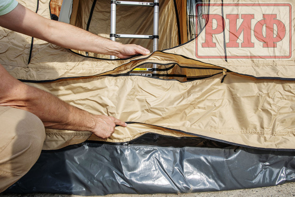 Тамбур к палатке РИФ Soft RT02-140, тент песочный