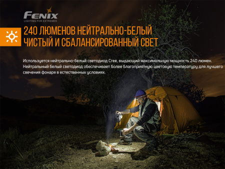 9 Фонарь налобный FENIX HM23