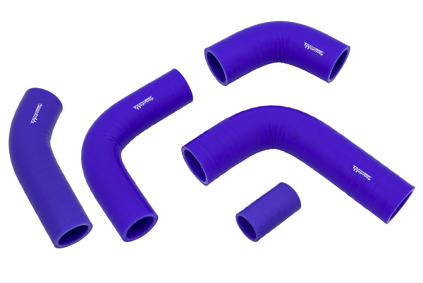 Патрубки радиатора УАЗ Хантер, дв.УМЗ-4213,4216 (4 шт) силикон армир.