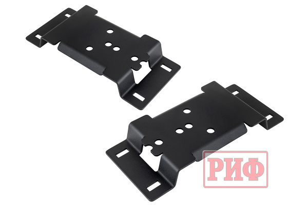 Кронштейны для крепления экспедиционной канистры к алюминиевому багажнику (платформе) РИФ Кронштейны для крепления экспедиционной канистры к алюминиевому багажнику (платформе) РИФ