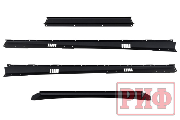 Багажник экспедиционный (платформа) алюминиевый РИФ 1300x2080 мм для Haval H9 2024+ (с крепежом)