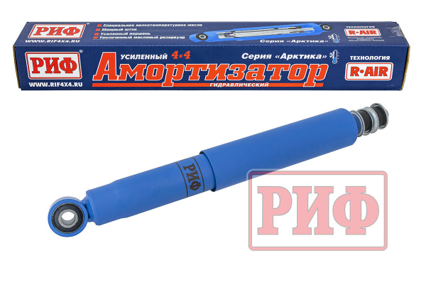 Амортизатор РИФ задний Toyota Land Cruiser Prado 120, 150, FJ Cruiser лифт 45 мм