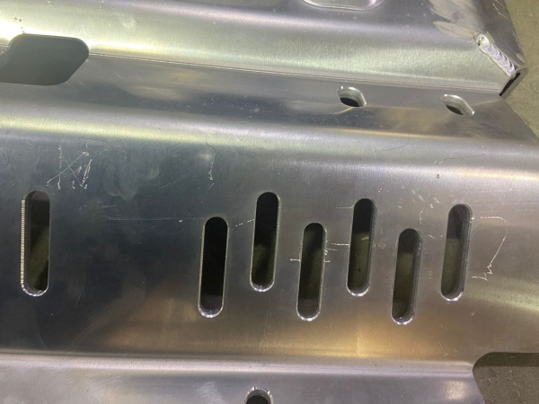 4 Защита Falcon радиатора, картера, РК, КПП для Toyota Land Cruiser Prado 150TX, бенз., алюм. (уценк