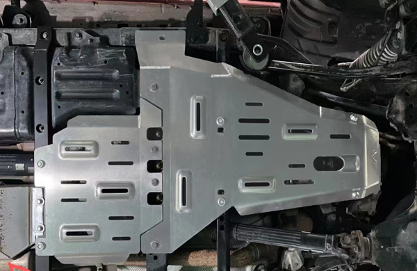 Защита Falcon картера, РК, КПП для JEEP Wrangler JL (бензин) 2021+, алюминий, 8 мм