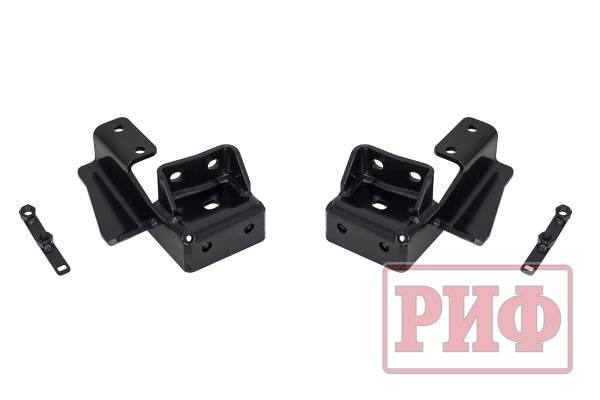 Бампер РИФ силовой передний Mitsubishi Pajero Sport 2015-2020 дизель под площадку для лебёдки RIFPS3-33003