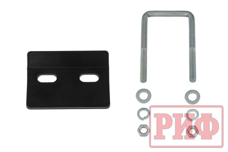 Платформа (мото-багажник) РИФ в квадрат для фаркопа