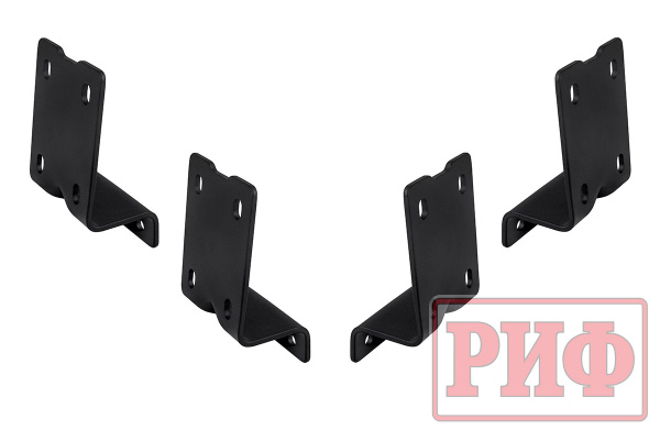 Кронштейны для крепления маркизы (крепежный размер от 61 до 69 мм) к алюминиевому багажнику (платформе) РИФ