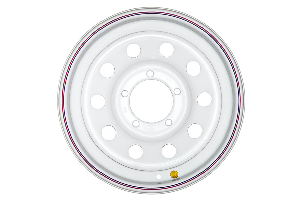 Диск усиленный УАЗ стальной белый 5x139,7 7xR16 d110 ET-3