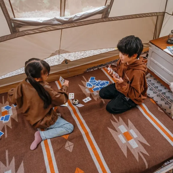 Палатка Naturehike Village 17, 4-местная, автоматическая, алюминиевый каркас, коричневая