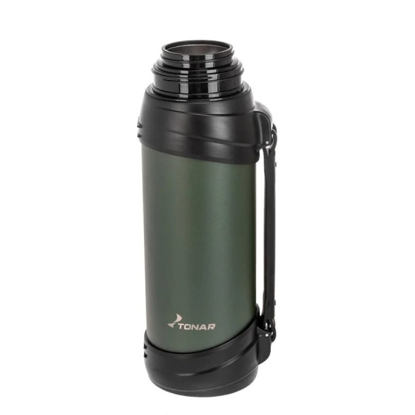 5 Термос ТОНАР 2000ML хаки (дополн.пласт.чашка, ручка) 5 Термос ТОНАР 2000ML хаки (дополн.пласт.чашка, ручка)