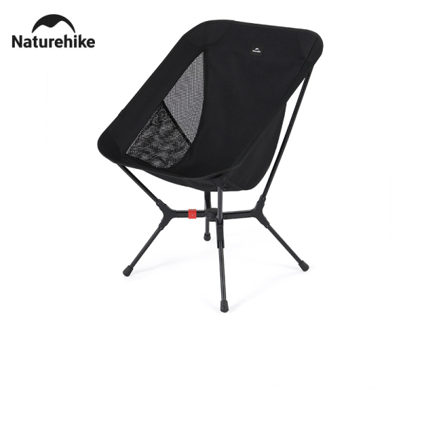 Кресло туристическое Naturehike Yamami YL01 складное, 55х54х73,5 см, до 180 кг, черное